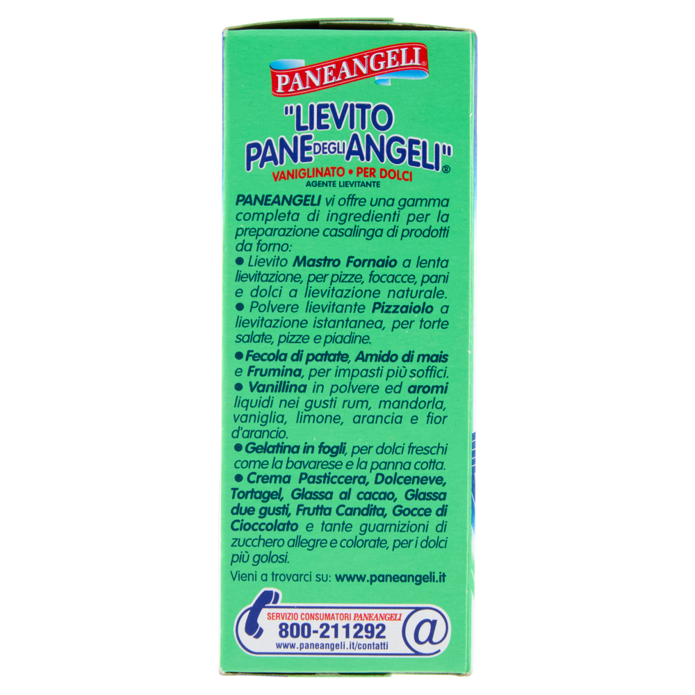 PANEANGELI "Lievito Pane degli Angeli" Vaniglinato 10 x 16 g Carrefour