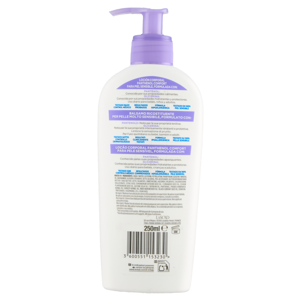 Mixa Panthenol Comfort Balsamo Ricostituente 250 ml