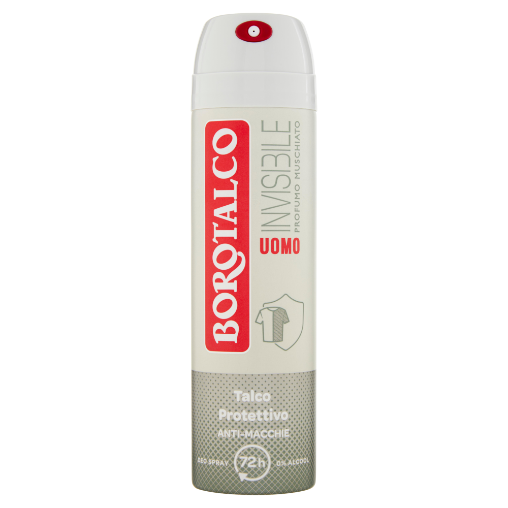 Borotalco Uomo Invisibile Profumo Muschiato Deo Spray 150 ml