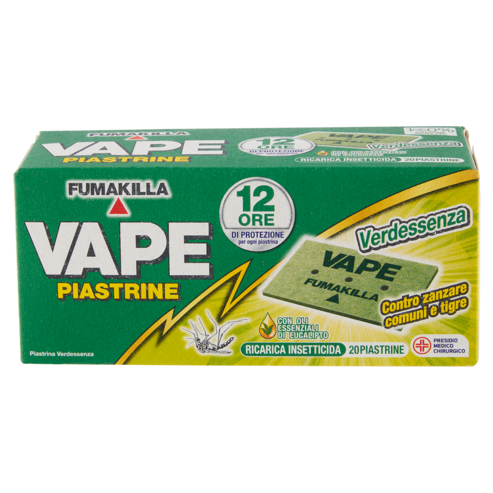 VAPE Piastrine Verdessenza 20 pz