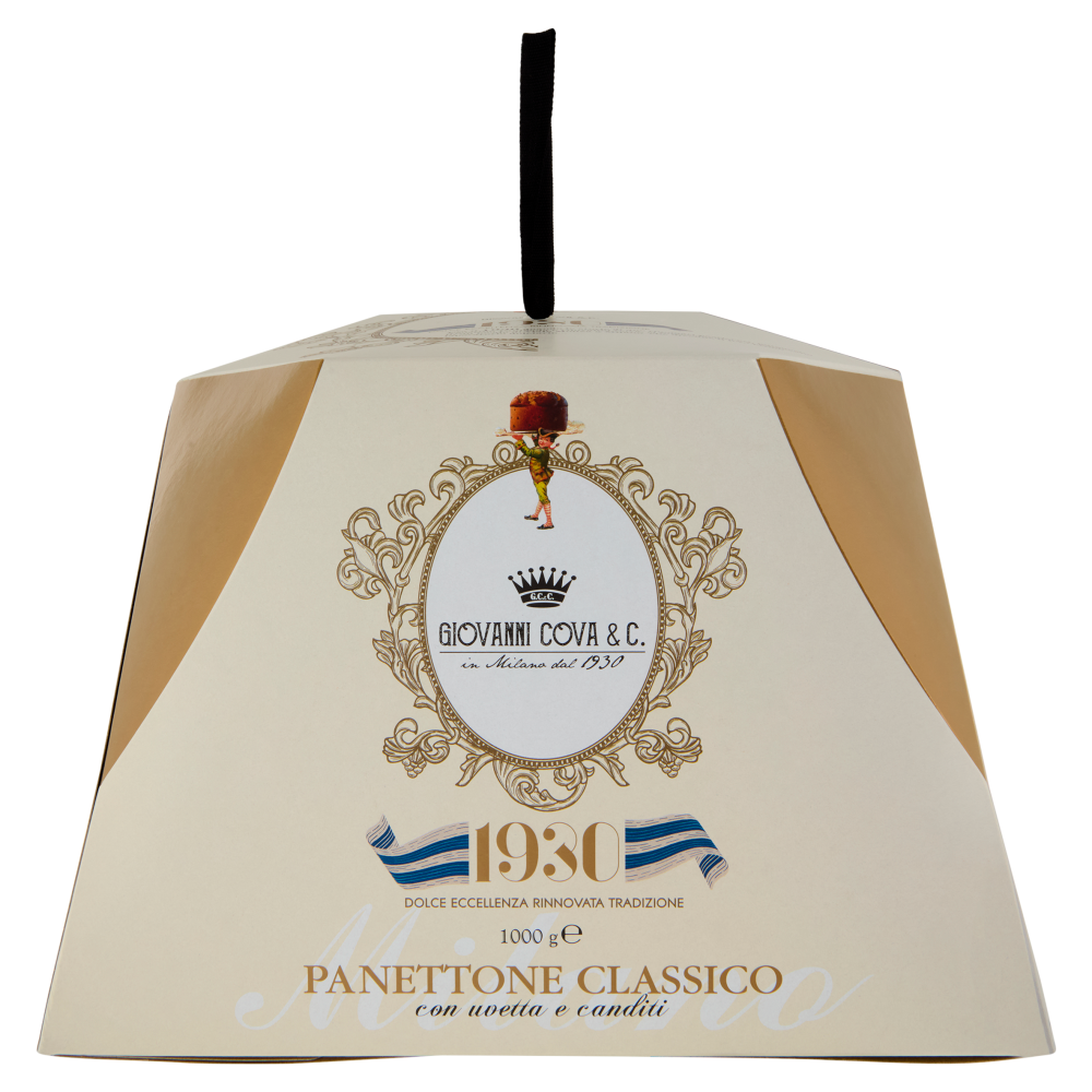 Giovanni Cova & C. Panettone Classico con uvetta e canditi 1000 g