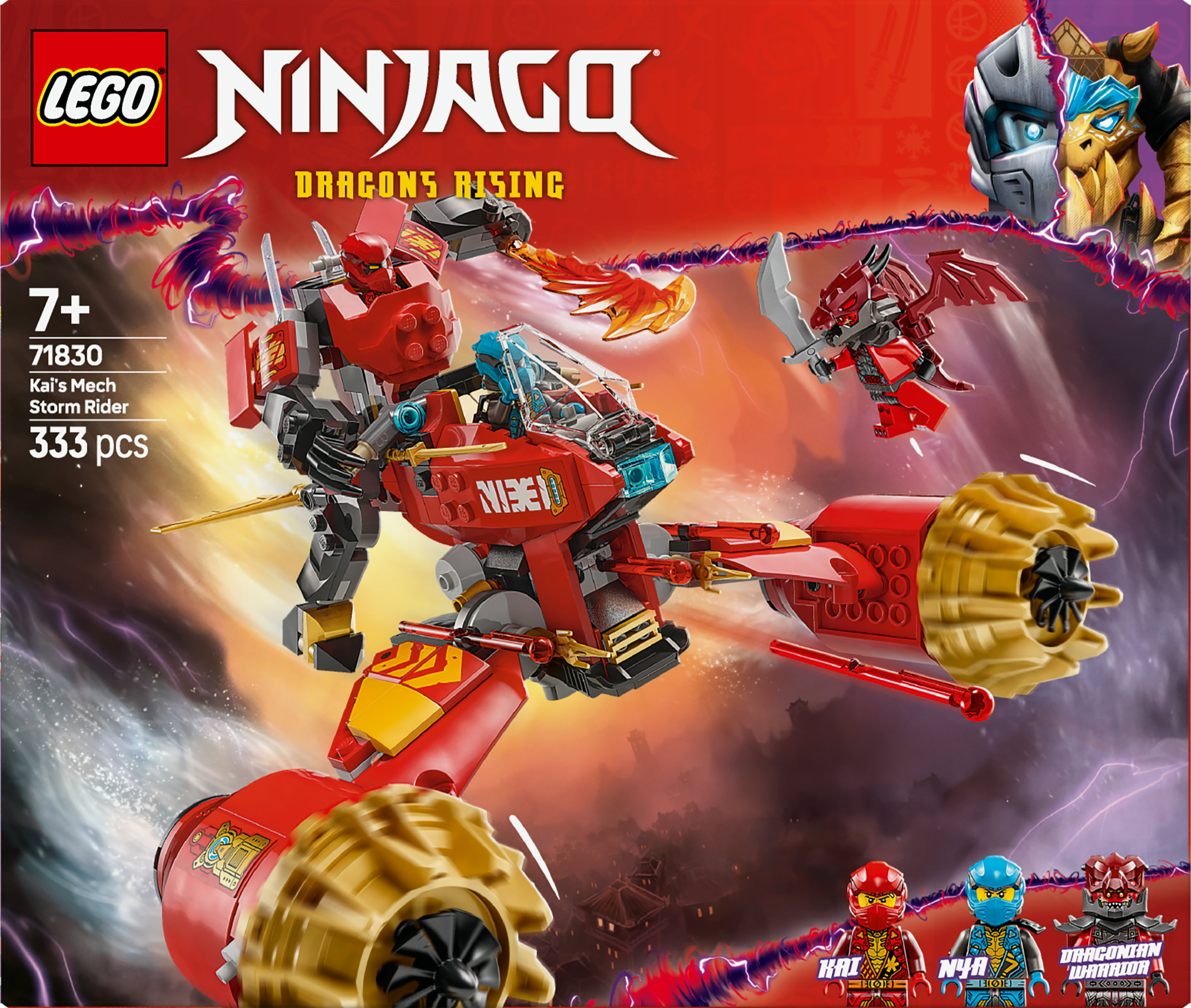 LEGO NINJAGO Mech Storm Rider di Kai