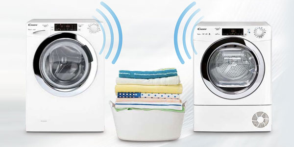 Candy Smart CS C9LF-S asciugatrice Libera installazione Caricamento frontale 9 kg Bianco