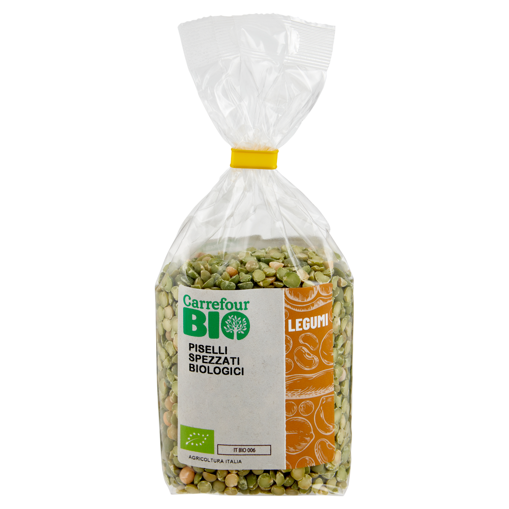 Carrefour Bio Piselli Spezzati Biologici 350 g