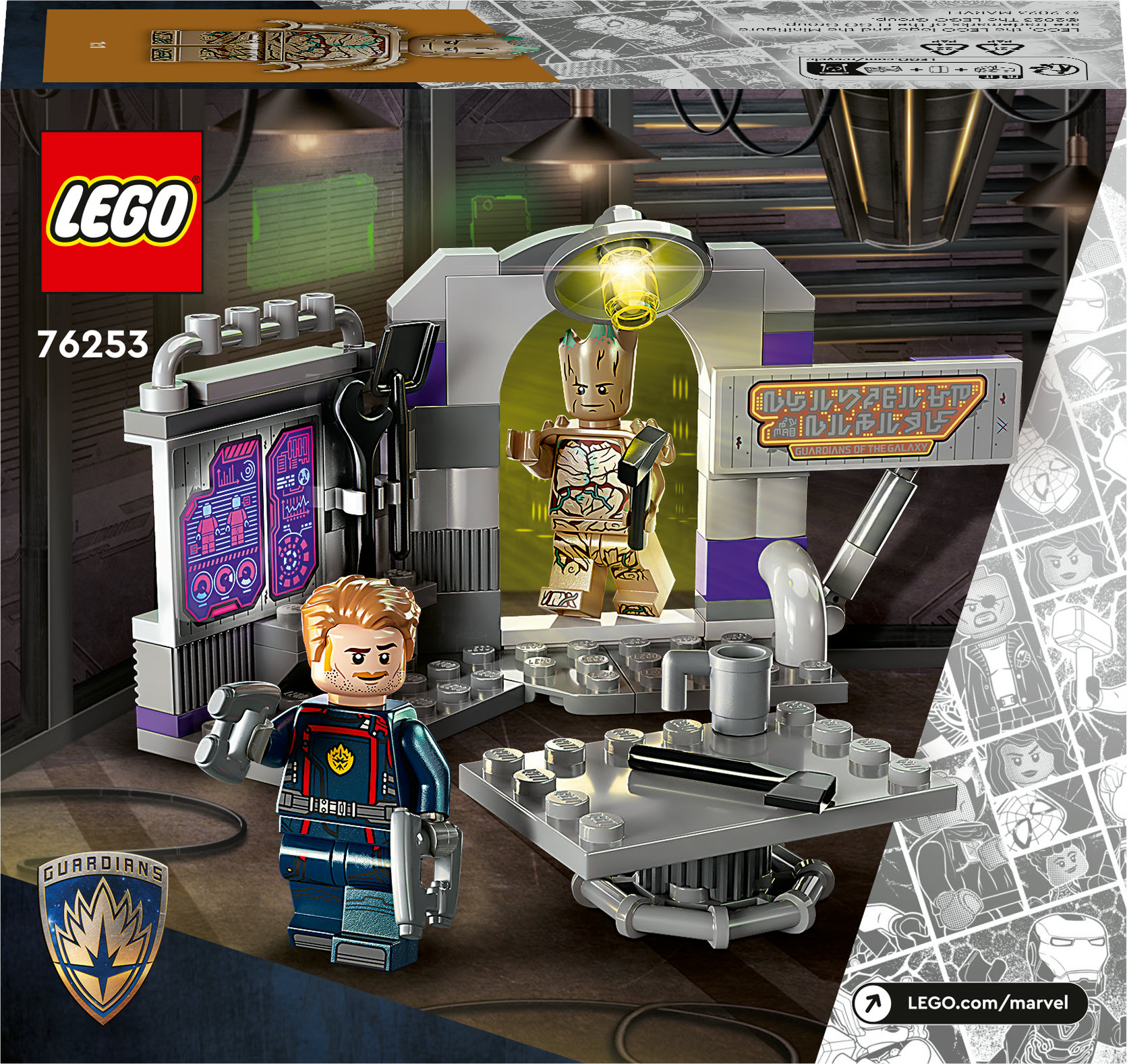 LEGO Marvel Super Heroes Quartier generale dei Guardiani della Galassia