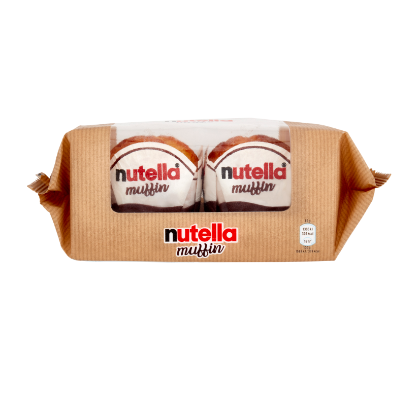 Muffin alla Nutella 2 x 86 g