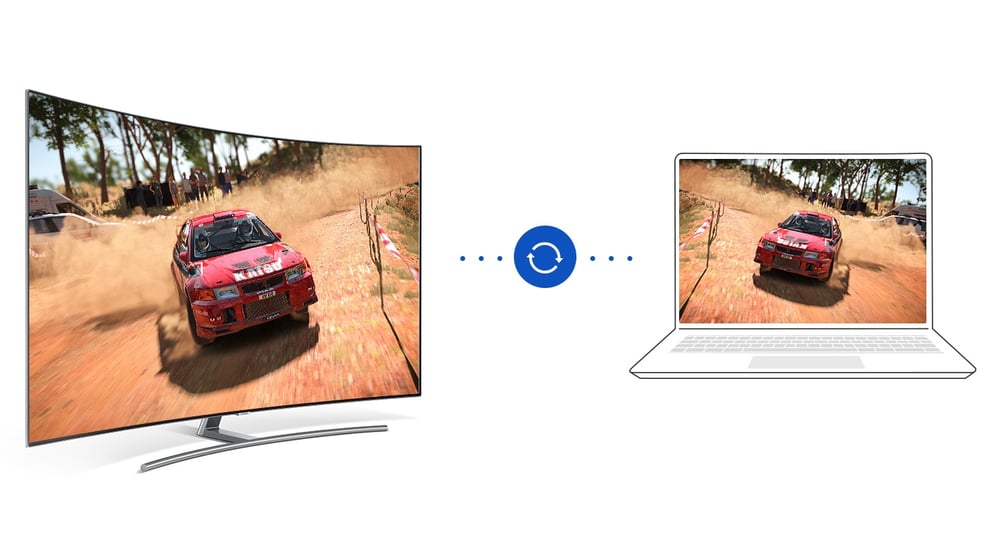 Samsung TV QLED 4K 65" Curved Q8CN 2018