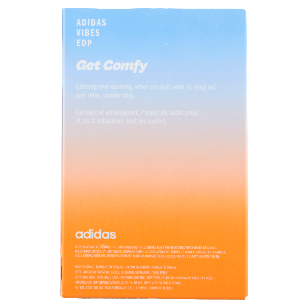 adidas Vibes Get Comfy Eau de Parfum 100 mL