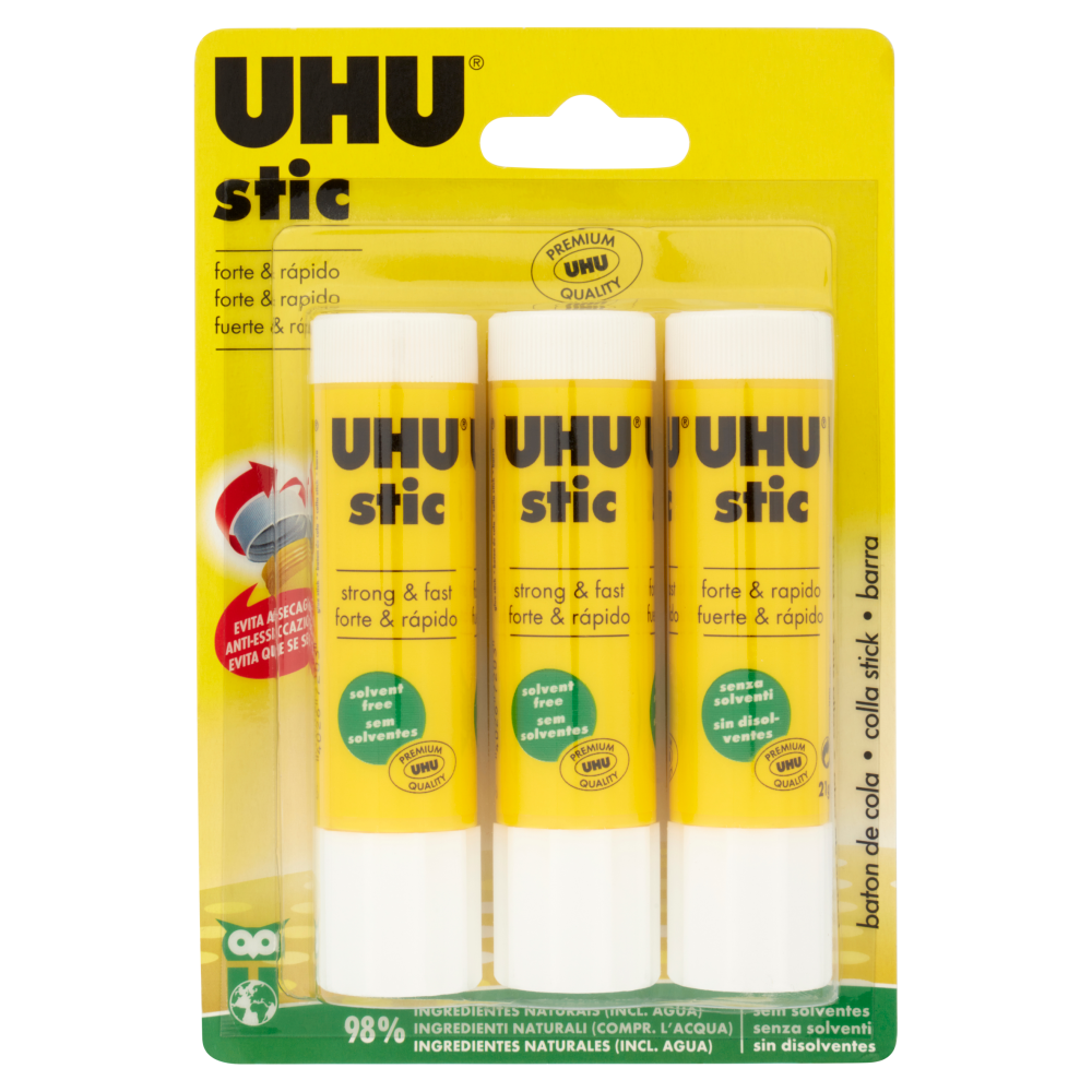 UHU stic 3 x 21 g