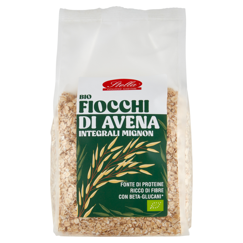 Stella Fiocchi di Avena Integrali Mignon Bio 500 g