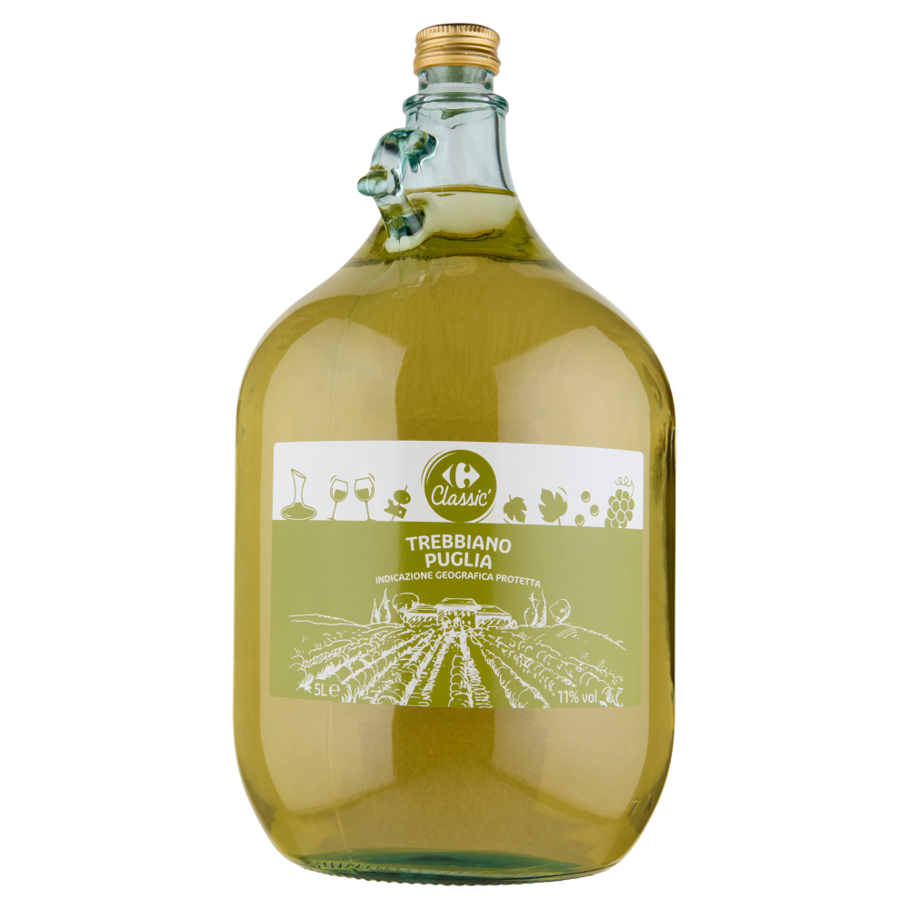 Carrefour Classic Trebbiano Puglia IGP 5 L