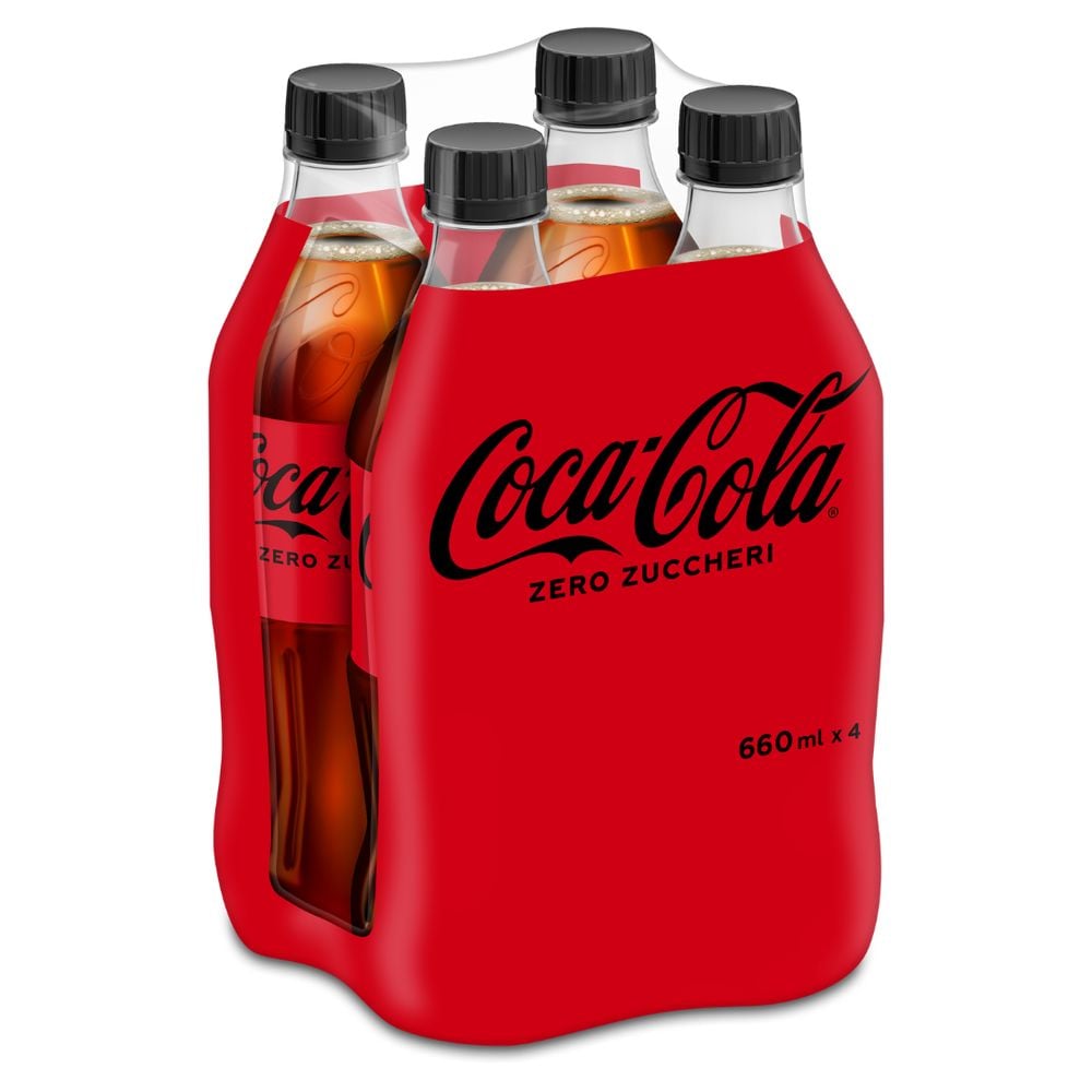 Coca-Cola Zero Zuccheri 4 x 660ml