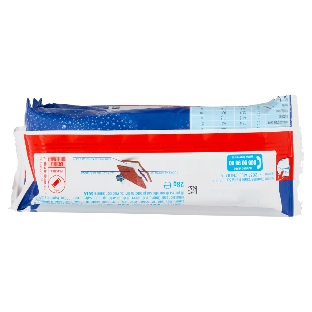 Kinder fetta al latte Mirtillo 5 x 28 g