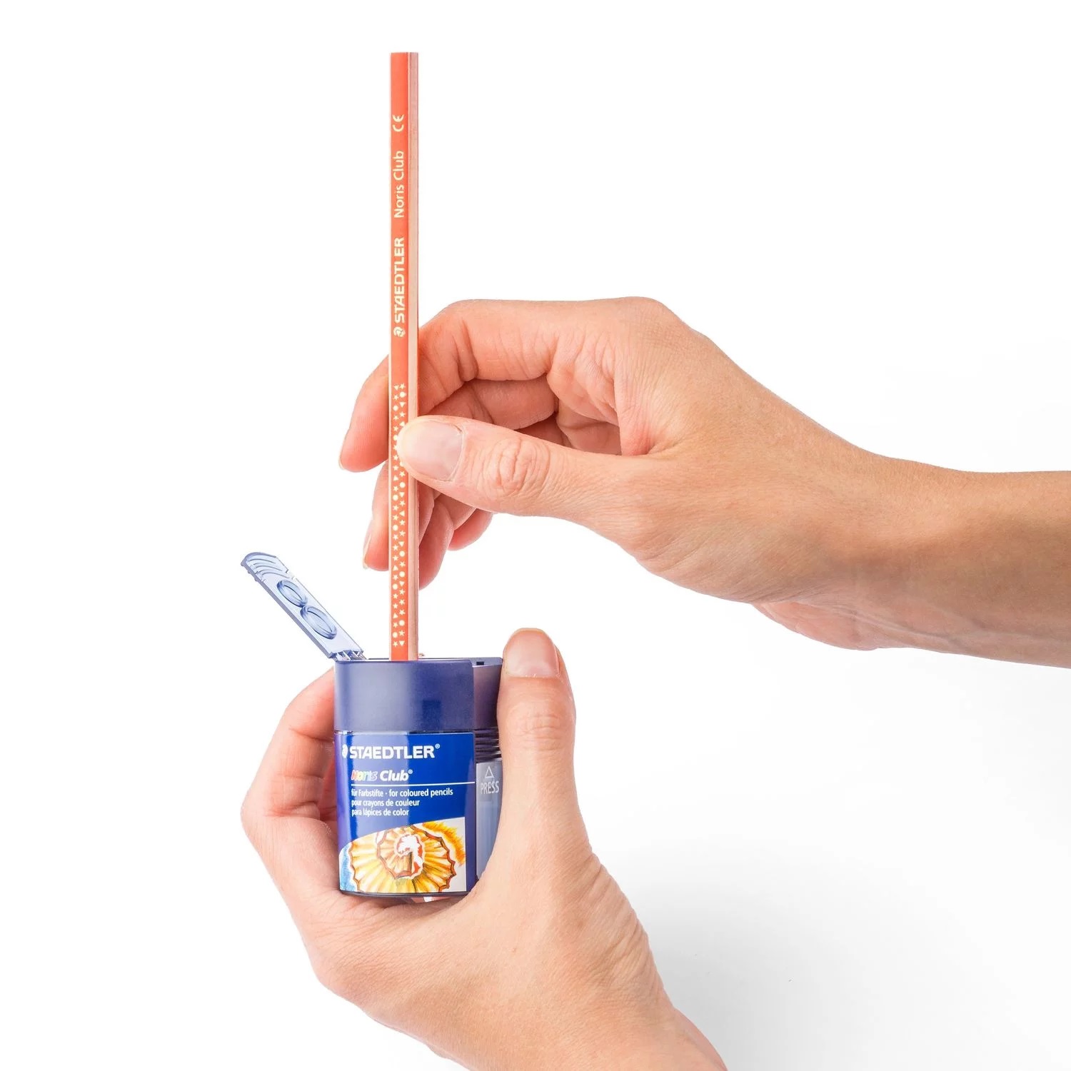 Staedtler Temperamatite a due fori con contenitore trucioli