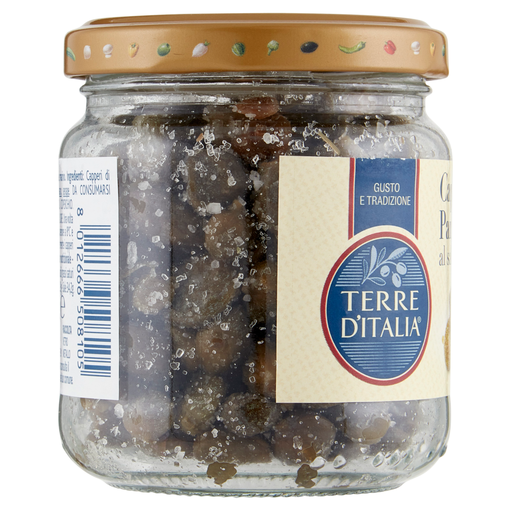 Terre d'Italia Cappero di Pantelleria I.G.P. al sale marino 130 g