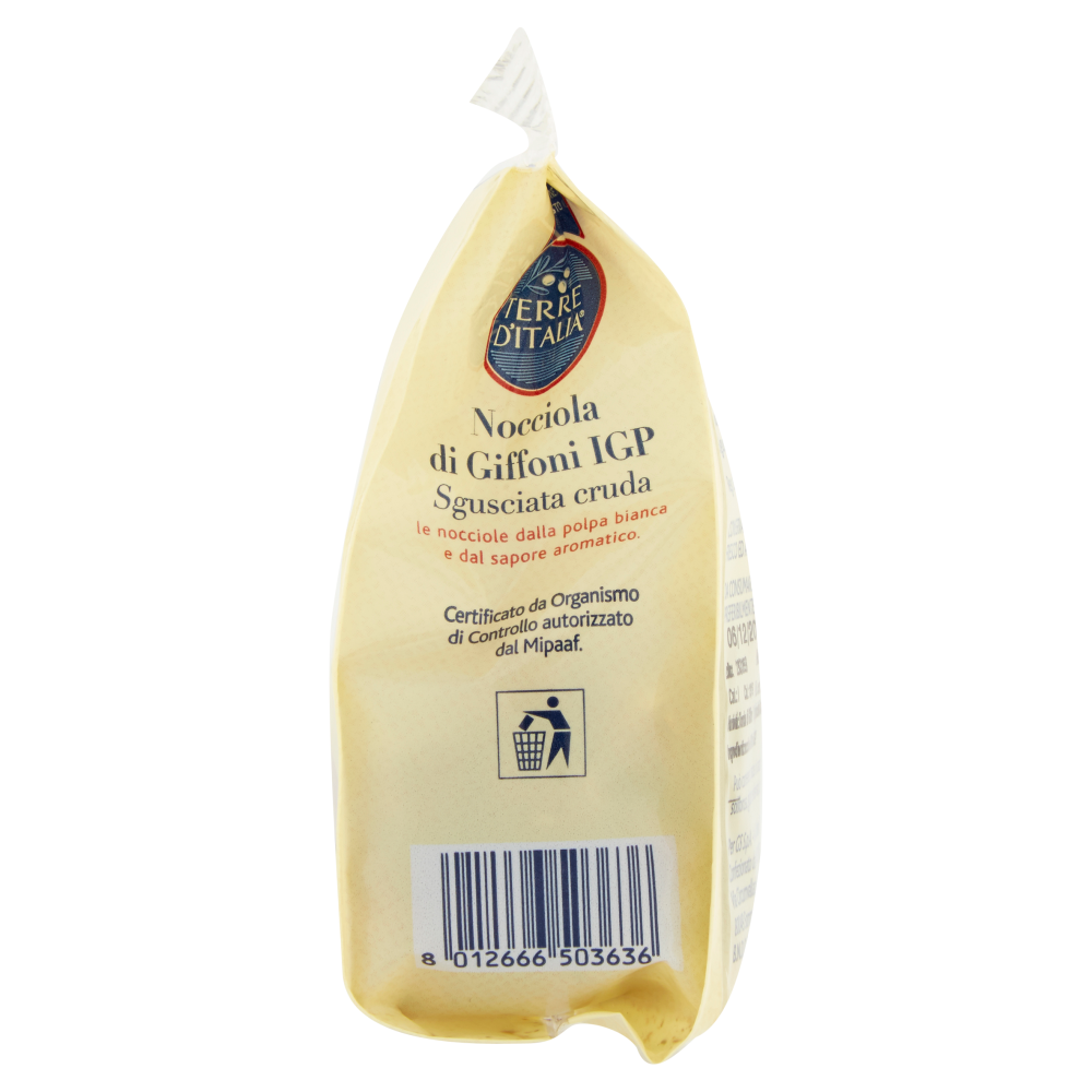 Terre d'Italia Nocciola di Giffoni Indicazione Geografica Protetta Sgusciata cruda 100 g