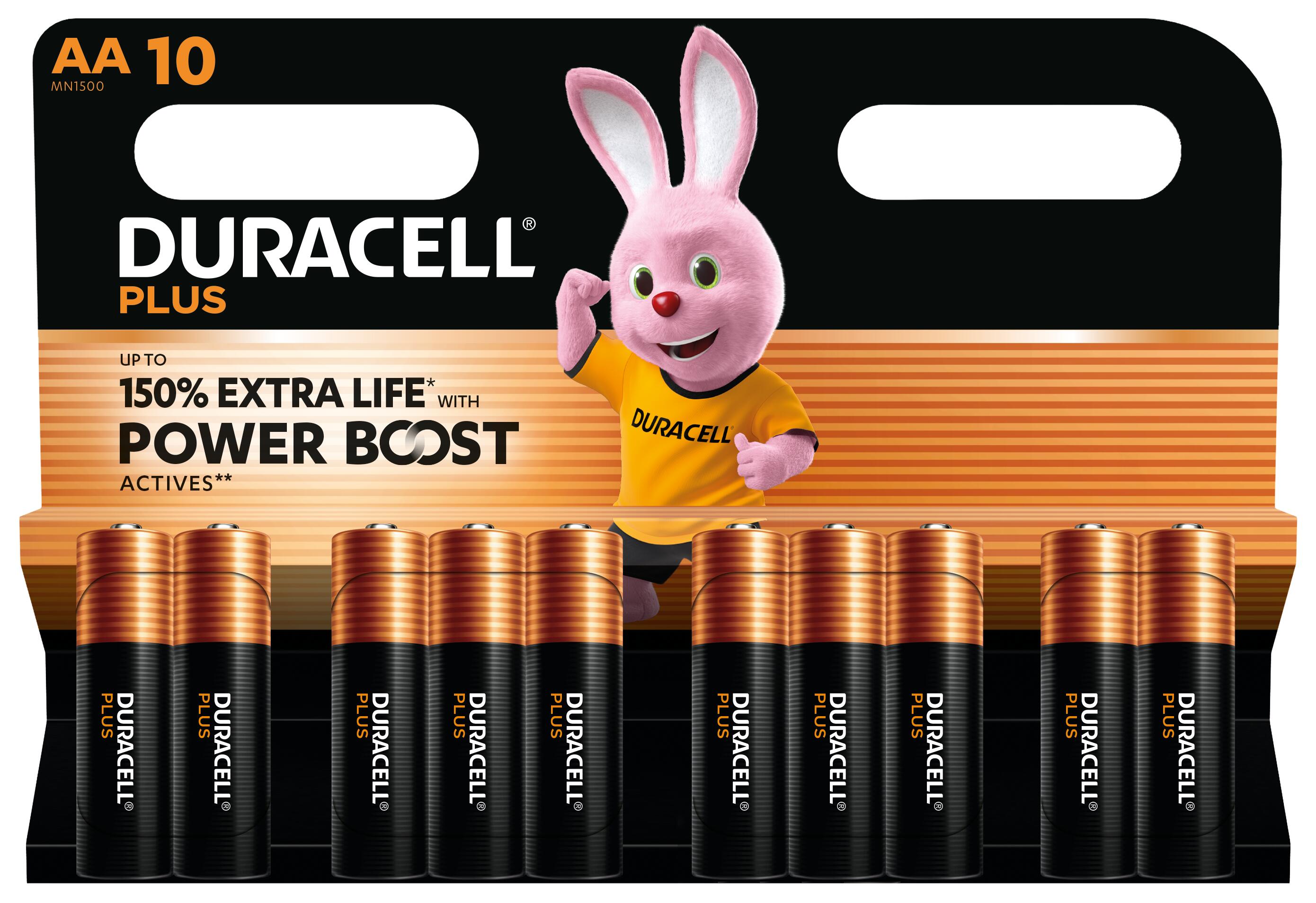 Duracell Plus Batteria monouso Stilo AA Alcalino