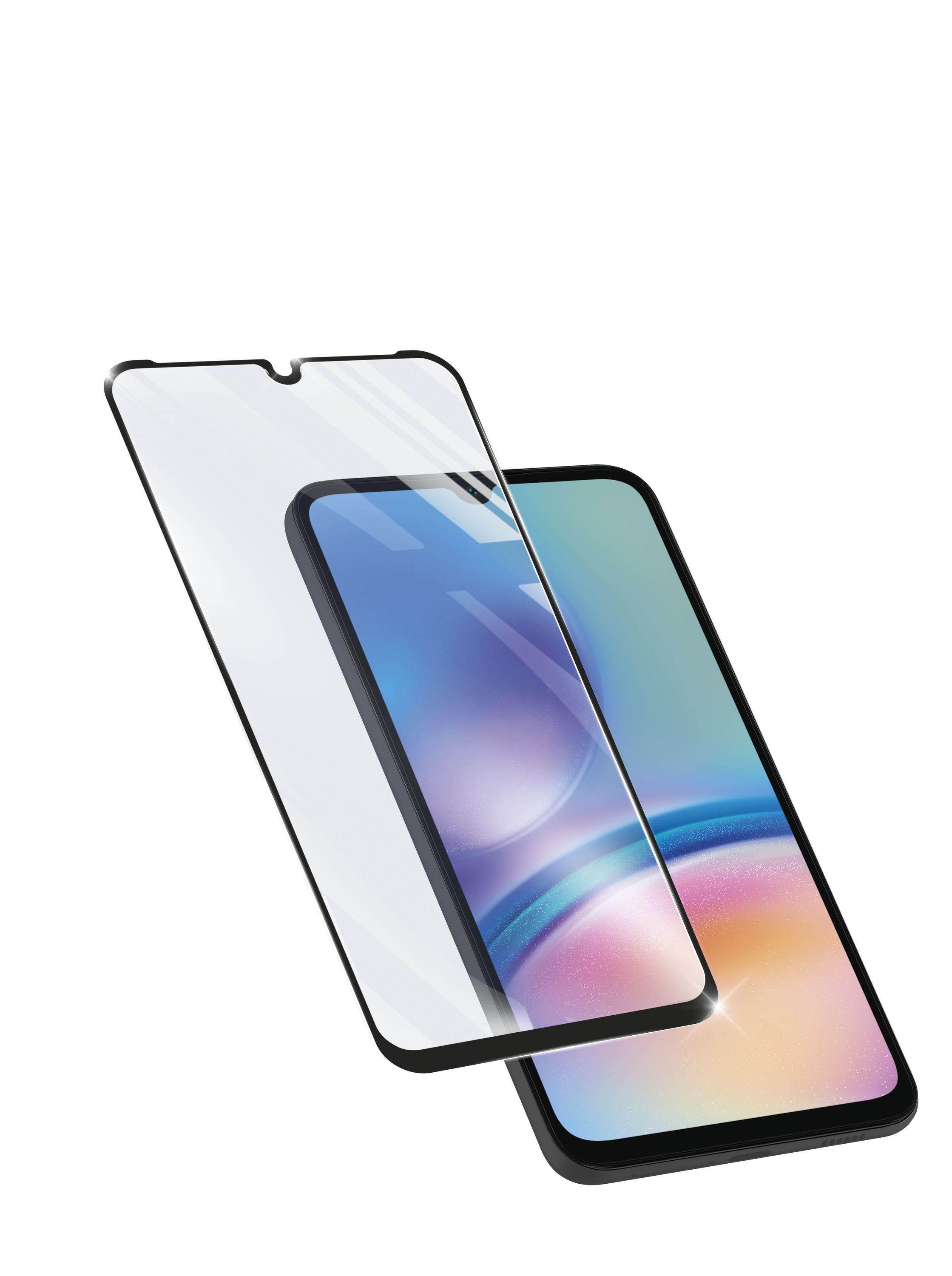 Cellularline Impact Glass Capsule - Galaxy A05s Vetro temperato resistente da bordo a bordo