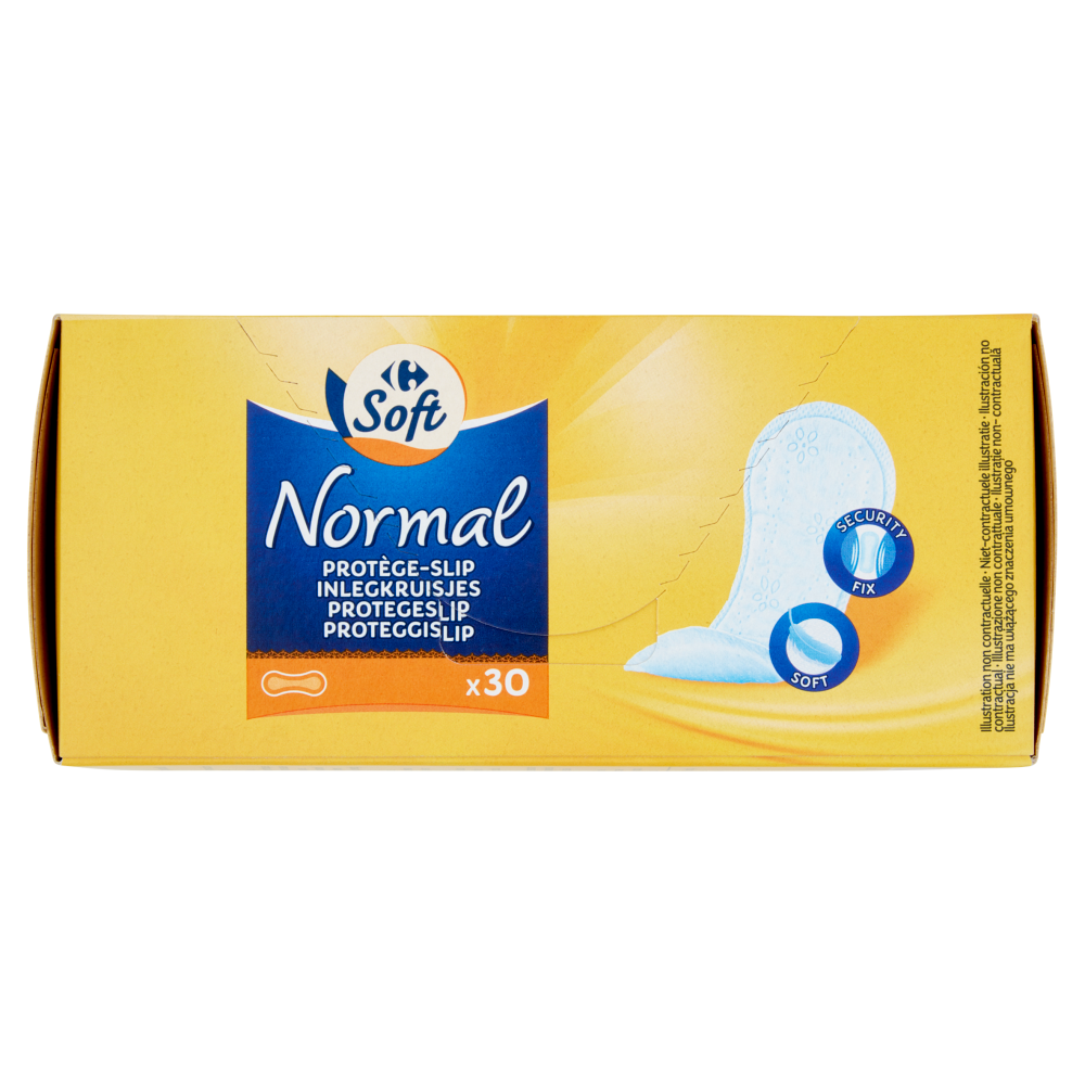Carrefour Soft Normal Proteggislip 30 pz