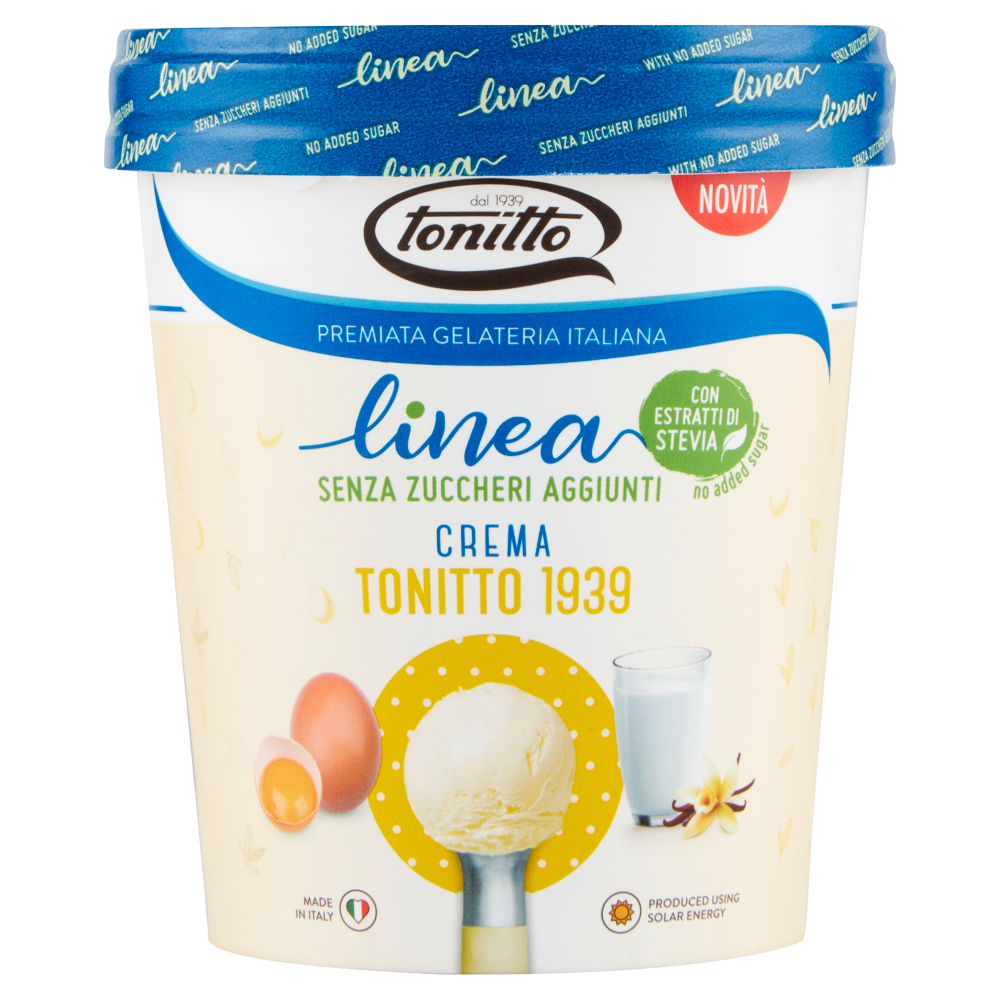 tonitto linea Senza Zuccheri Aggiunti Crema 250 g