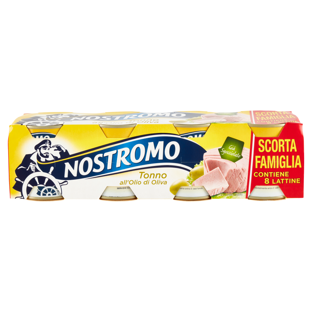 Nostromo Tonno all'Olio di Oliva 8 x 60 g