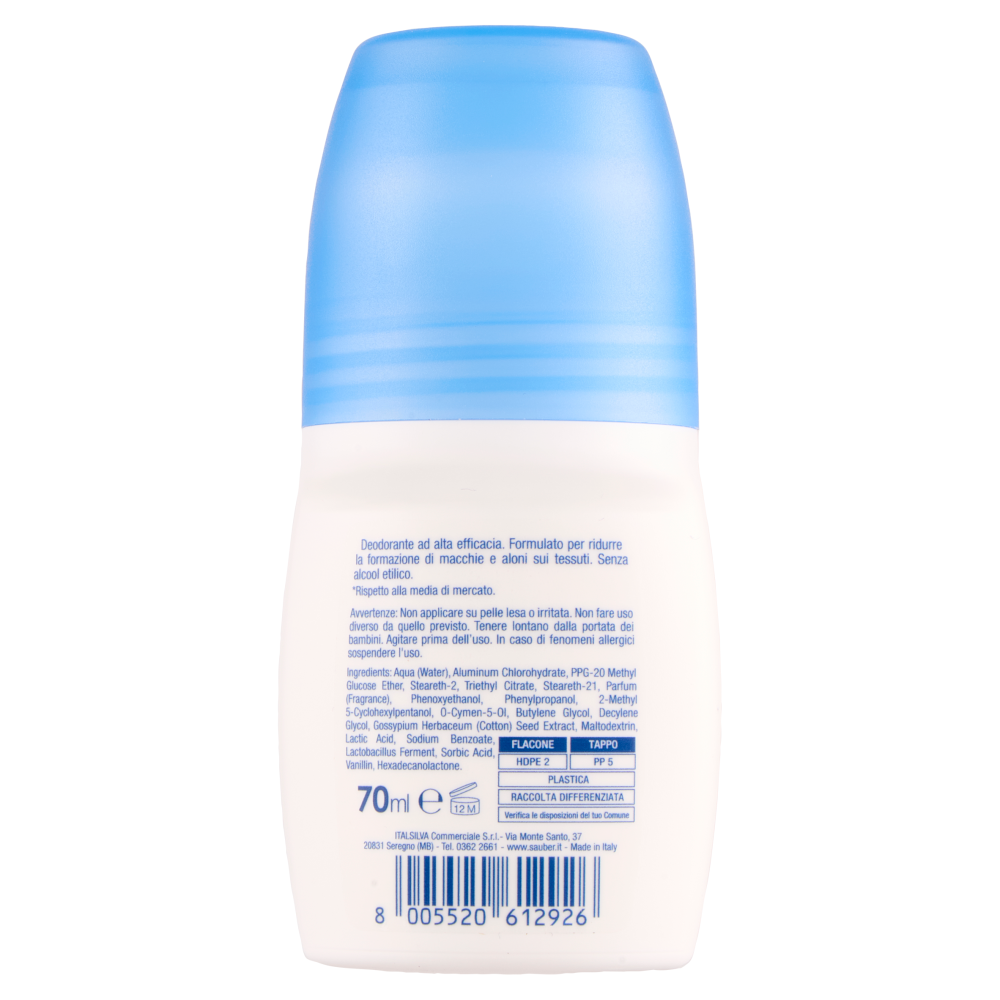 Sauber DeoCare pelli sensibili Roll on 70 ml