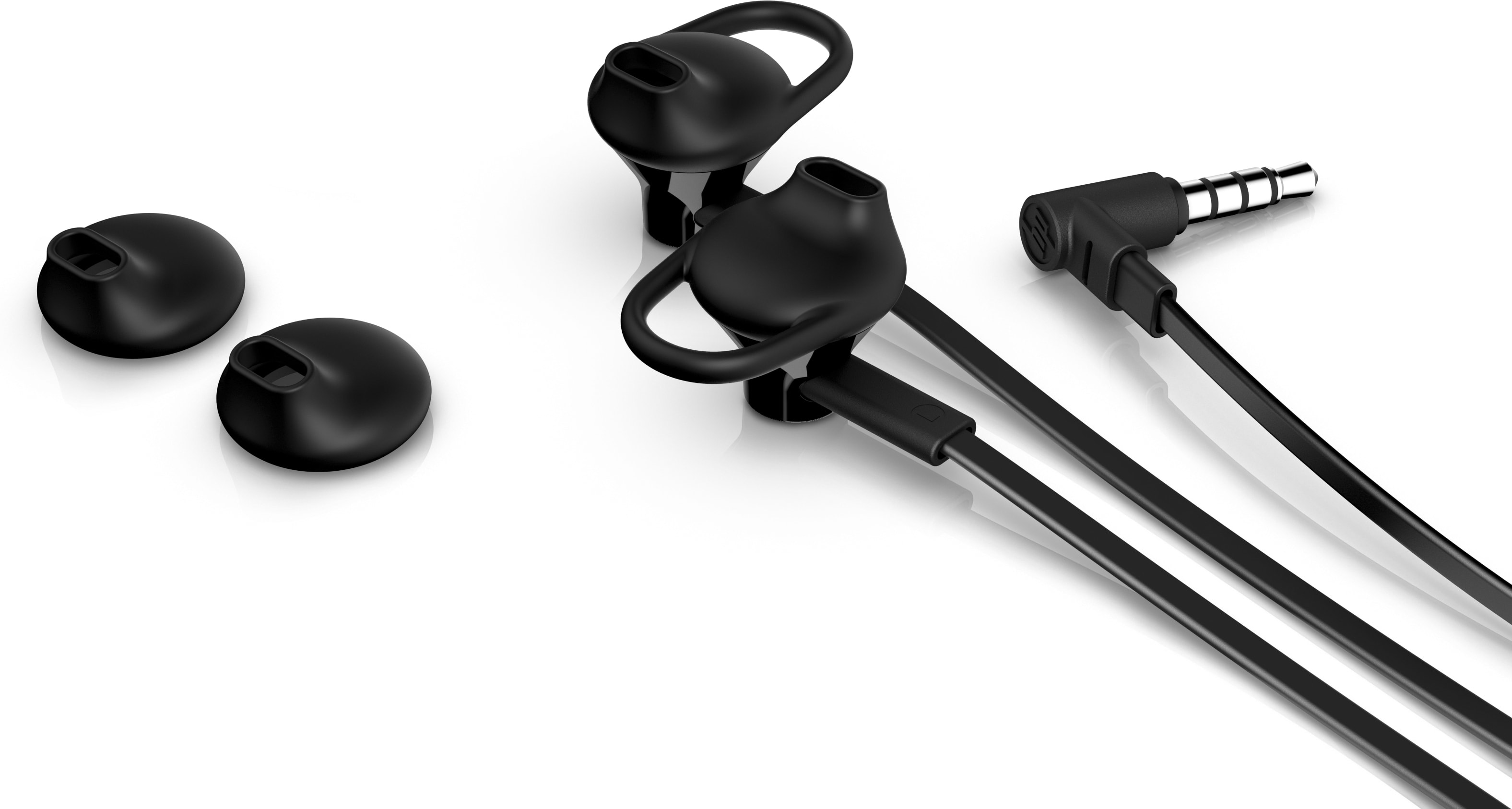 HP Earbuds Black Headset 150