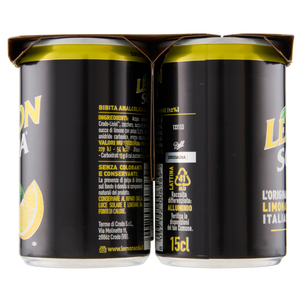 Lemonsoda 6 x 15 cl