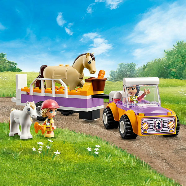 LEGO Friends Rimorchio con cavallo e pony