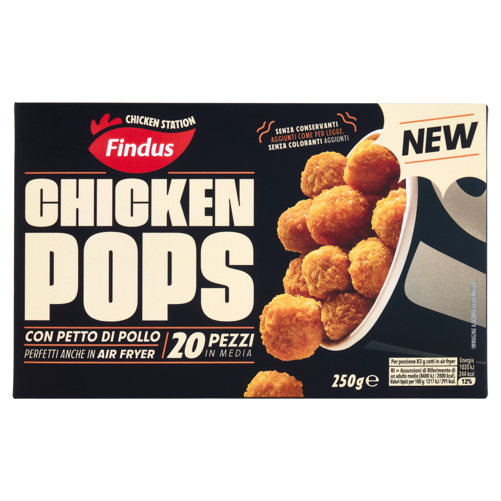 Findus Chicken Station Chicken Pops 250 g