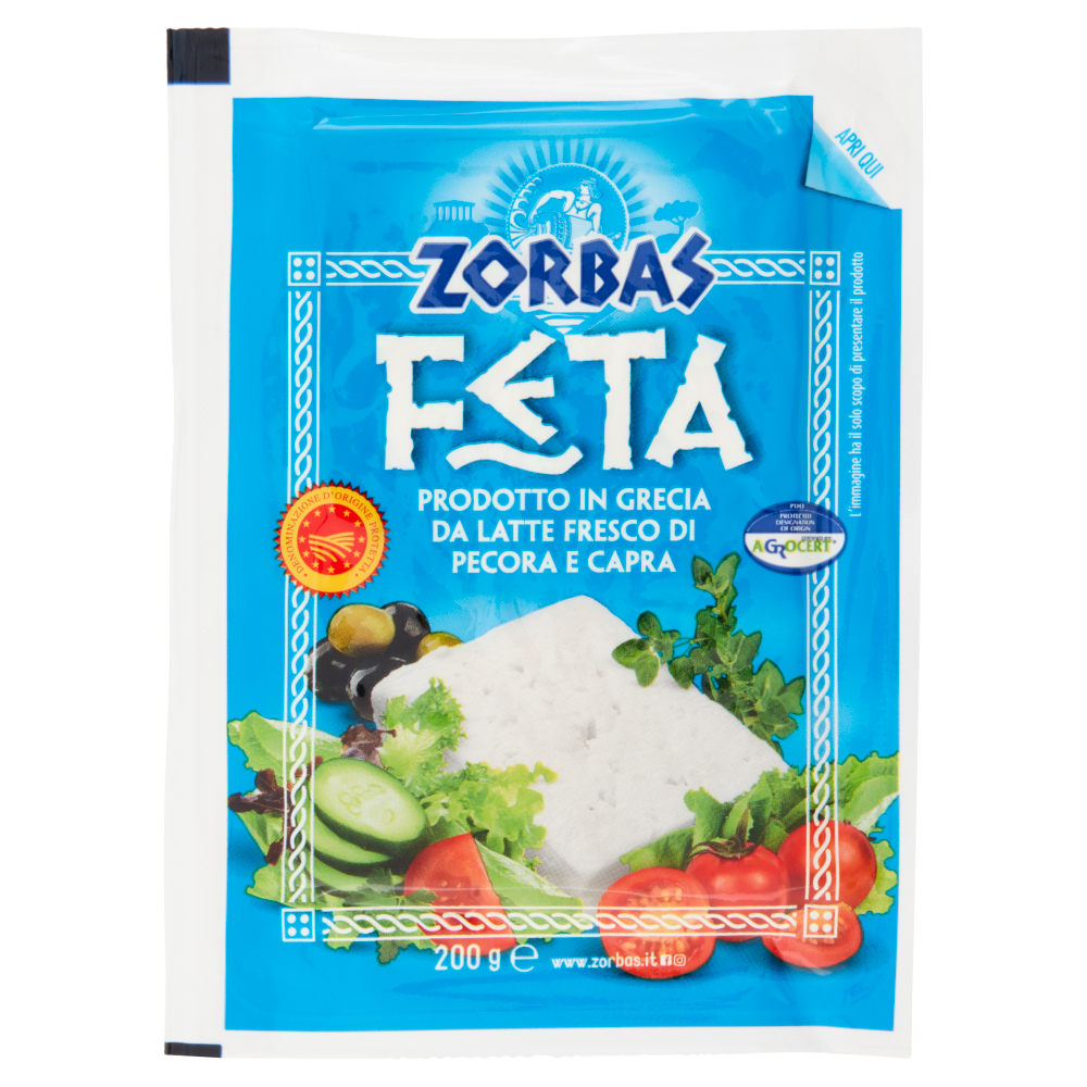 Zorbas Feta Dop 0 G Carrefour