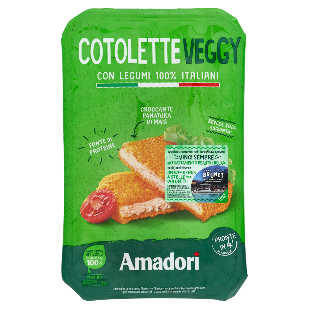 Amadori Cotolette Veggy 0,200 kg
