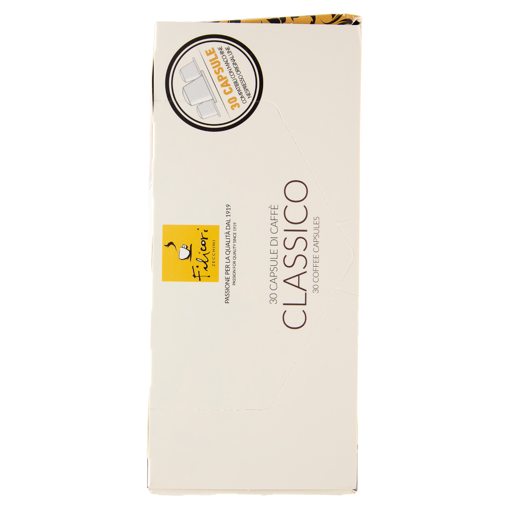 Filicori Zecchini 30 Capsule di Caff&egrave; Classico Compatibili con Nespresso Original Line 30 x 5,5 g