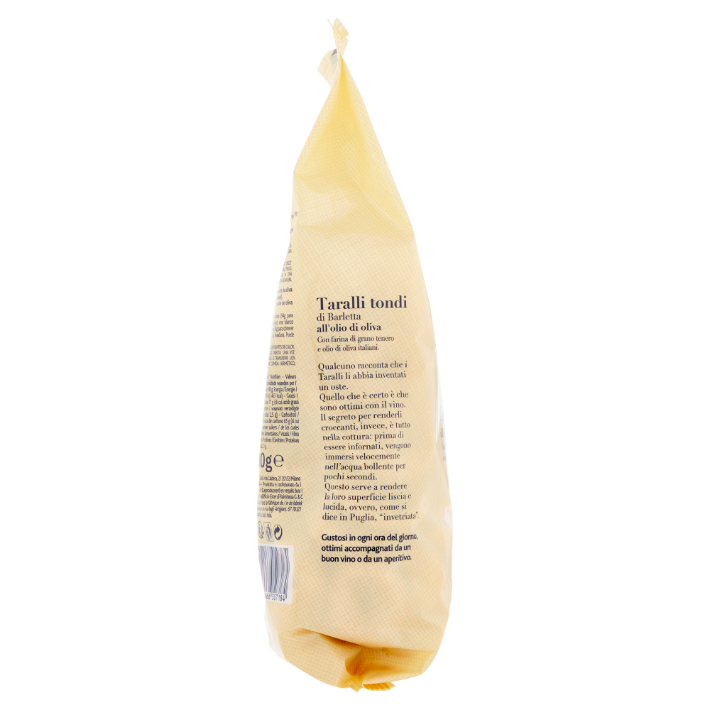 Terre d'Italia Taralli tondi di Barletta all'olio di oliva 400 g