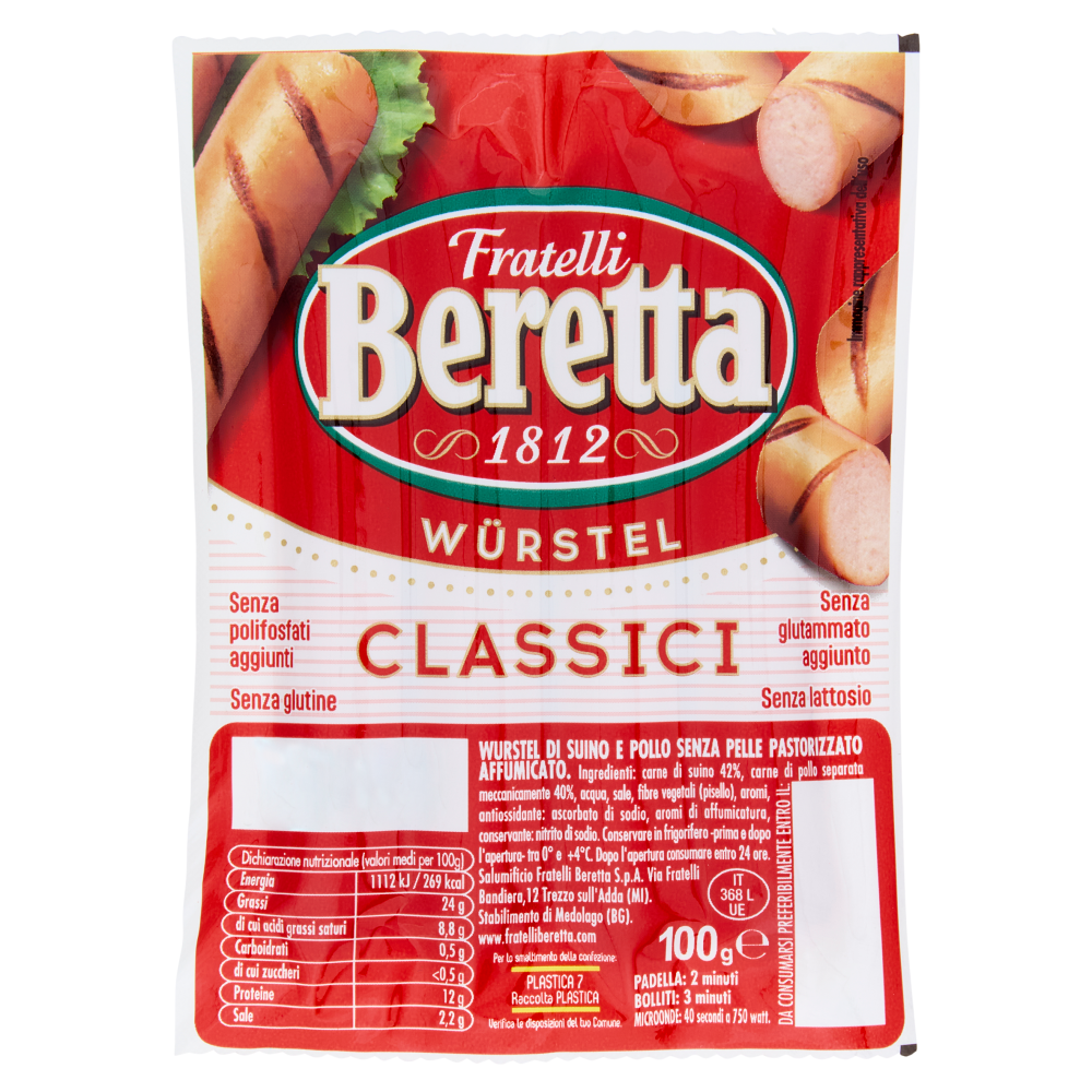 Fratelli Beretta W&uuml;rstel Classici 100 g