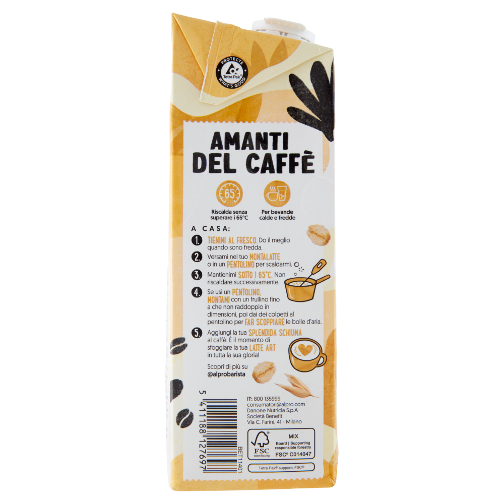 ALPRO Barista Bevanda Vegetale all'Avena 1 Litro