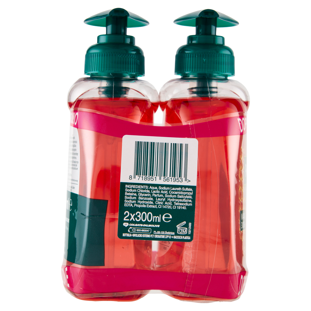 Palmolive sapone liquido Hygiene Plus protettivo antibatterico 2x300 ml
