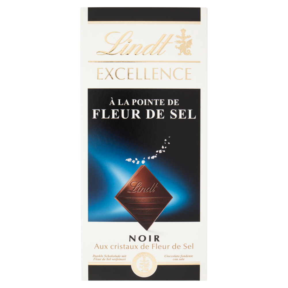 Lindt Excellence Tavoletta Cioccolato Fondente Sale 100 g