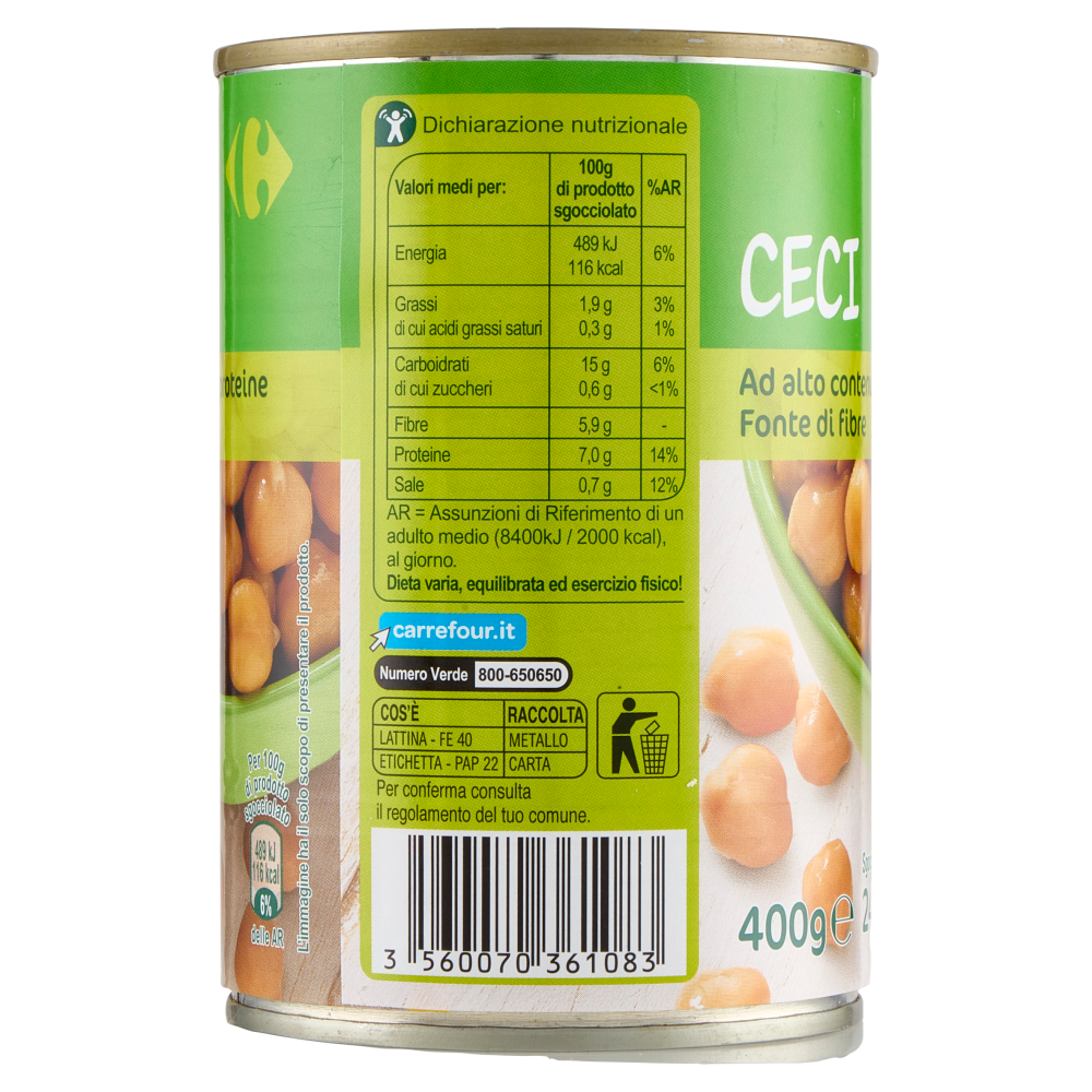 Carrefour Ceci 400 g