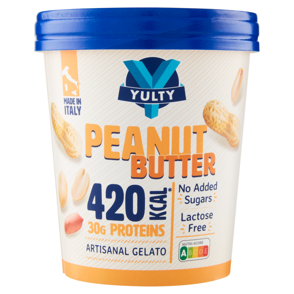 Yulty Peanut Butter Artisanal Gelato 300 g