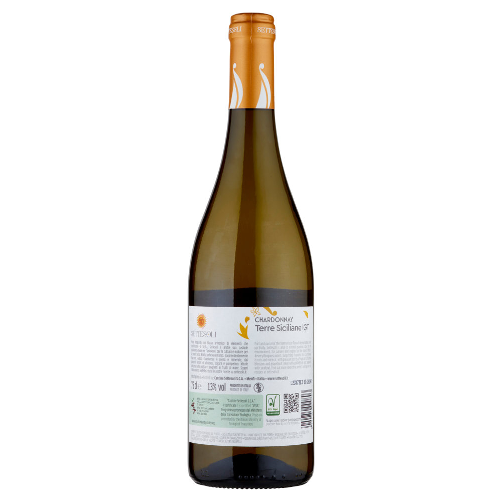 Settesoli Chardonnay Terre Siciliane IGT 75 cl
