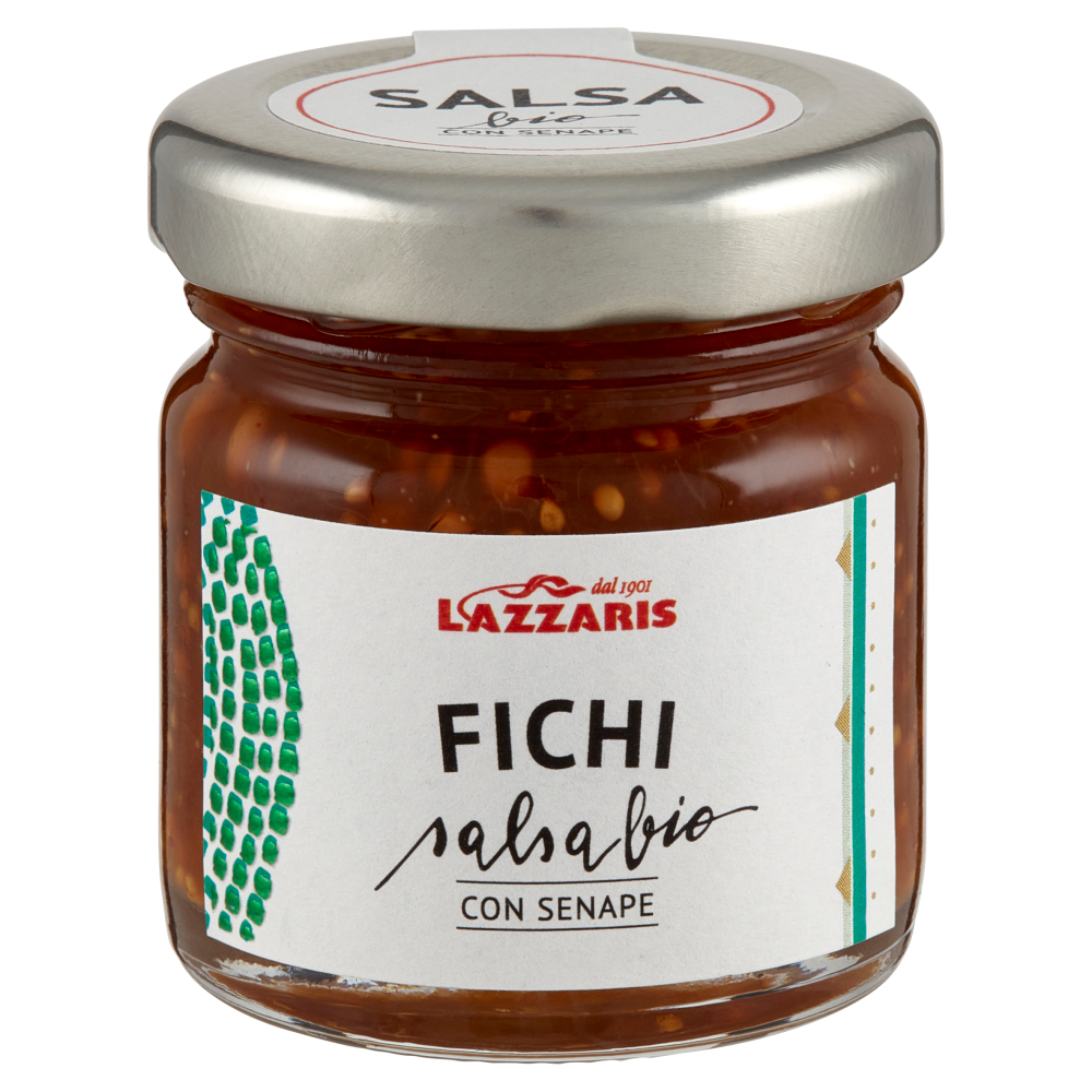 Lazzaris Fichi salsa bio con Senape 40 g