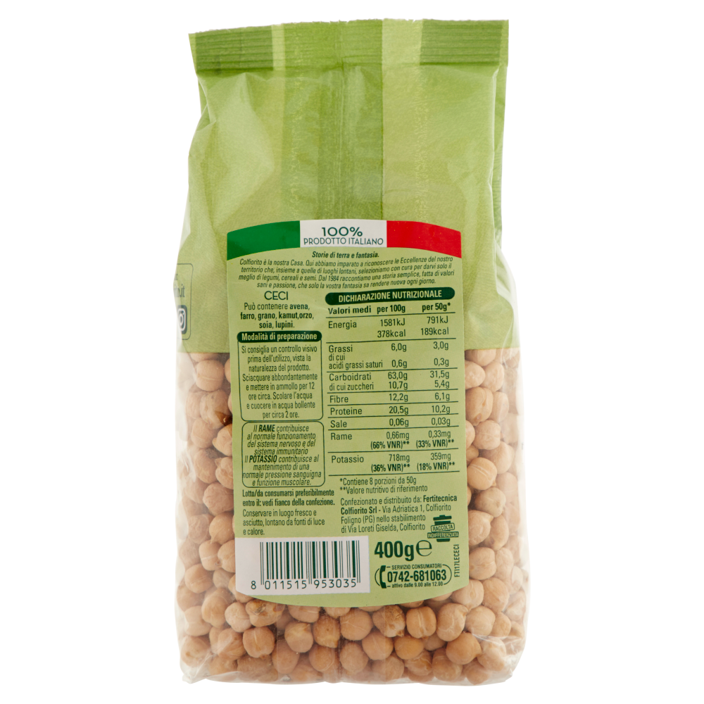 Colfiorito Ceci 400 g