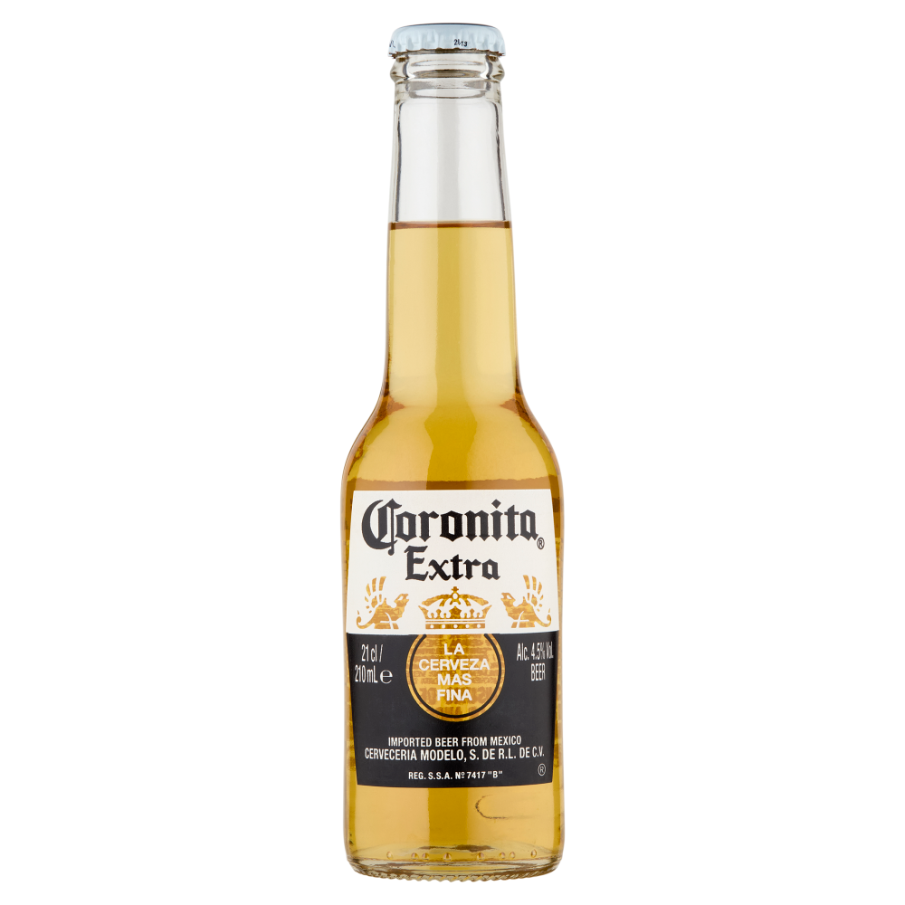 CORONITA Extra Birra lager internazionale bottiglia 21cl