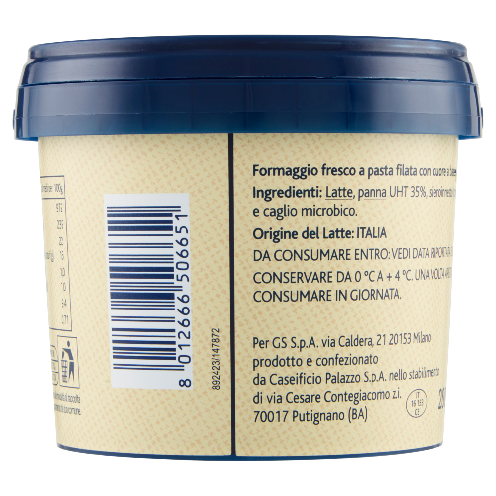 Terre d'Italia Burrata di Puglia 200 g