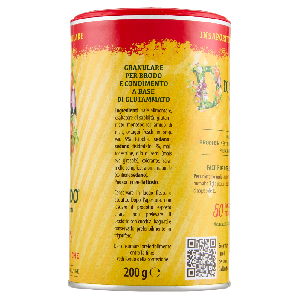 Dialbrodo Insaporitore Granulare Classico 200 g