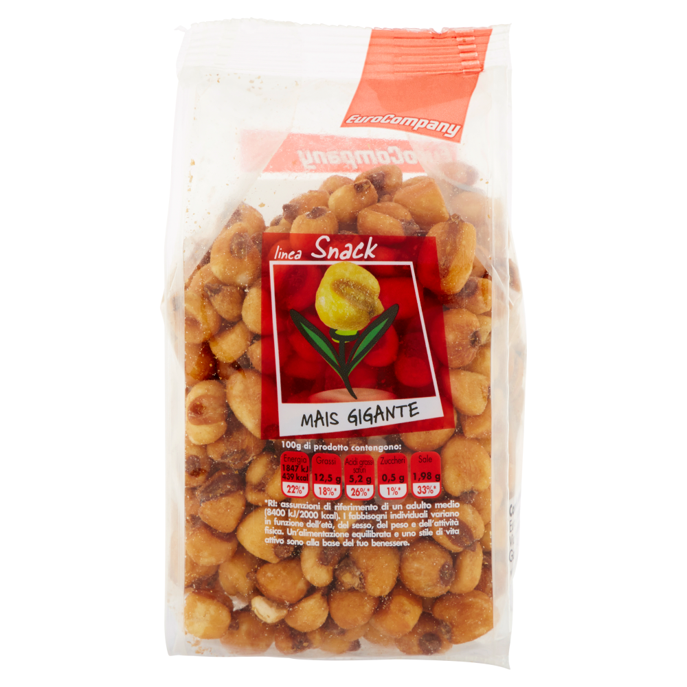 EuroCompany linea Snack Mais Gigante 200 g