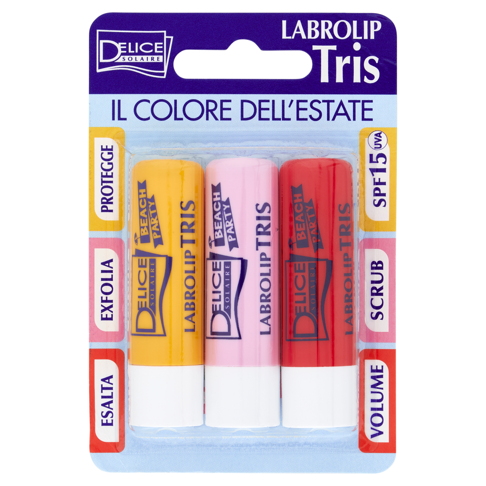 Delice Solaire Labrolip Tris 3 x 5,5 ml
