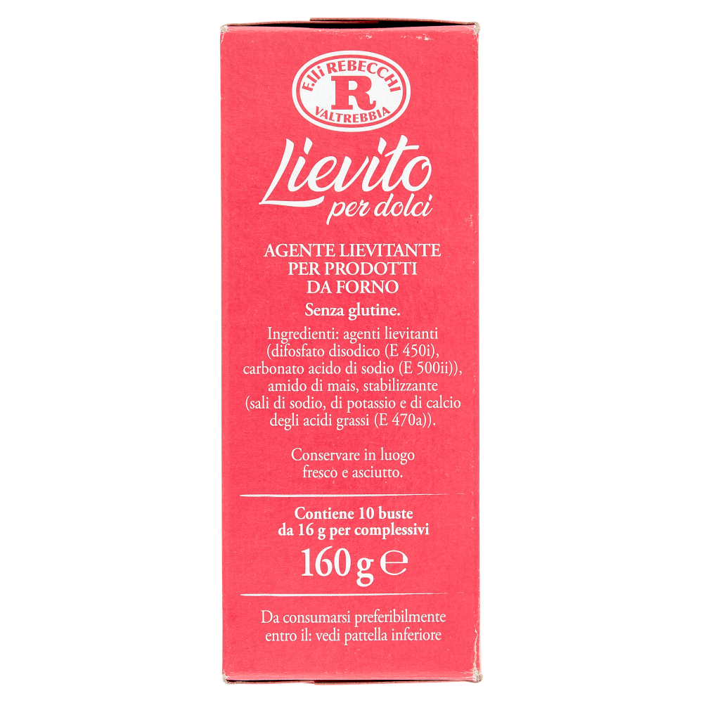 Mariarosa Lievito per dolci Agente Lievitante 10 x 16 g