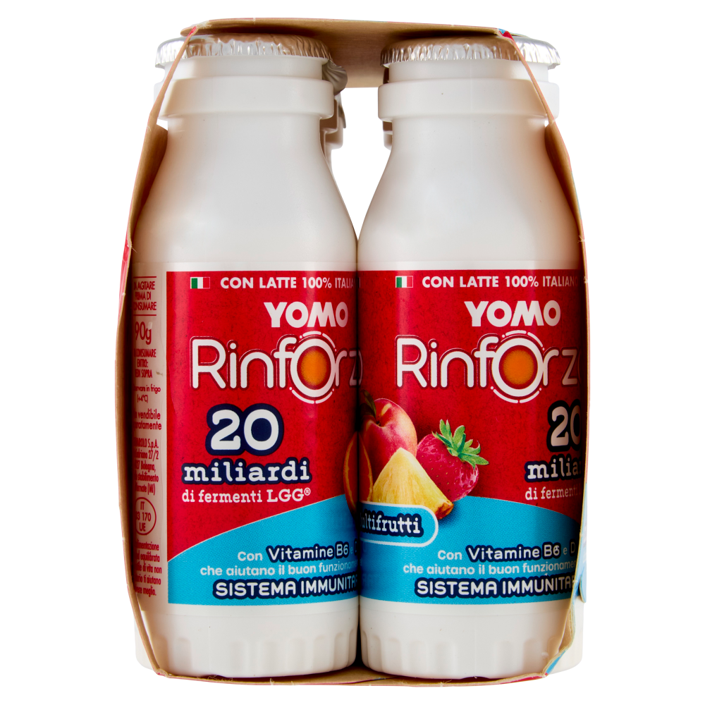 Yomo Rinforzo MultifruttiSenza Zuccheri Aggiunti* 6 x 90 g